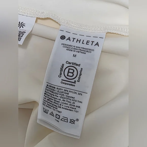 Athleta Cosmic Layer Dress midi length button front dress M - Picture 7 of 7